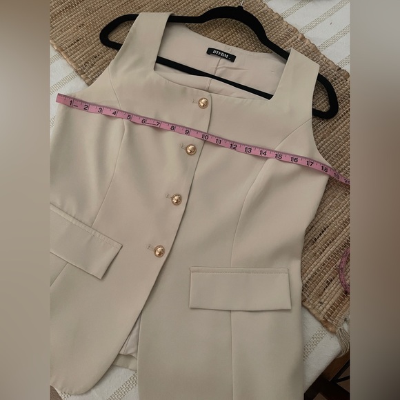 BTFBM Sleeveless Suit Vest - Picture 5 of 8